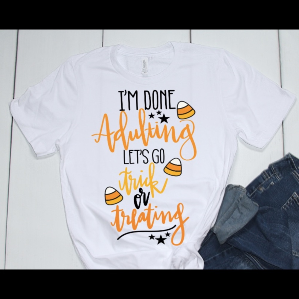 Custom Made Halloween T-shirt